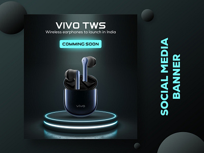 AirPod Social Media Banner Template ad banner ads airpod social media banner airpods banner design banner inspiration banner sizes banner template facebook ad facebook ads google ads instagram post promotional banner shopify banner social media banner social media banner mockup web banner web banner design