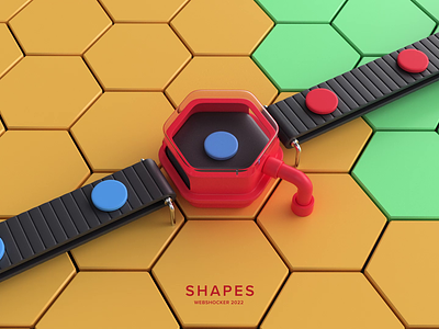 Shapes 3d animation design game game design icon product render shapes vray webshocker website