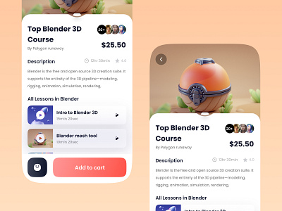 Learning App UI Exploration adobe adobexd branding design figma illustration ios learning app learning platform logo saas sketch typography vector