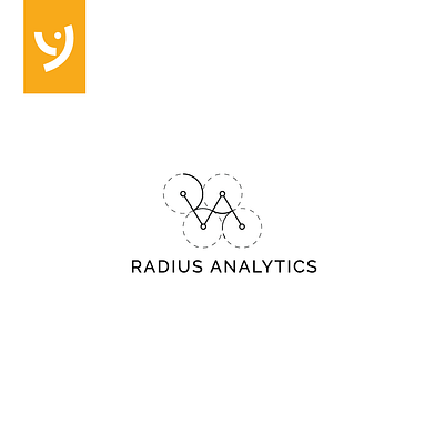 radius analytics logo analytic data data science fraud machinelearning scientist statistic