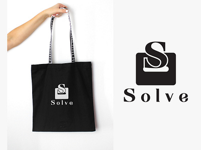 Solve Logo bag brand designer branding icon illustration logo logo design logo designer logodesign logos logotype simple solve