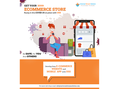 E-commerce Store During Covid-19 covid 19 ecommercce ecommerce website mobile app