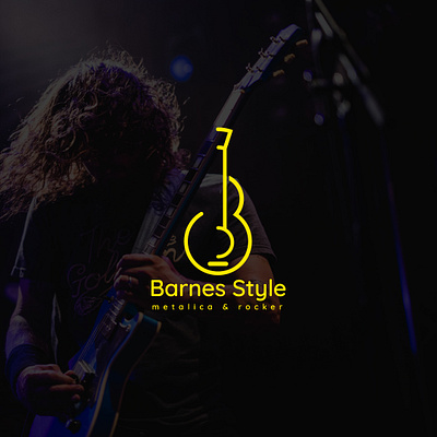 Logo design brand branding design guitar logo lettermark logo logodesign logotype wordmark