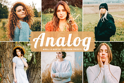 Analog Mobile & Desktop Lightroom Presets aesthetic tones beautiful presets blogger presets desktop presets dreamy presets impressive presets influencer presets instagram presets lovely presets modern presets natural presets photo editing portrait presets professional presets simple presets travel presets unique presets warm presets