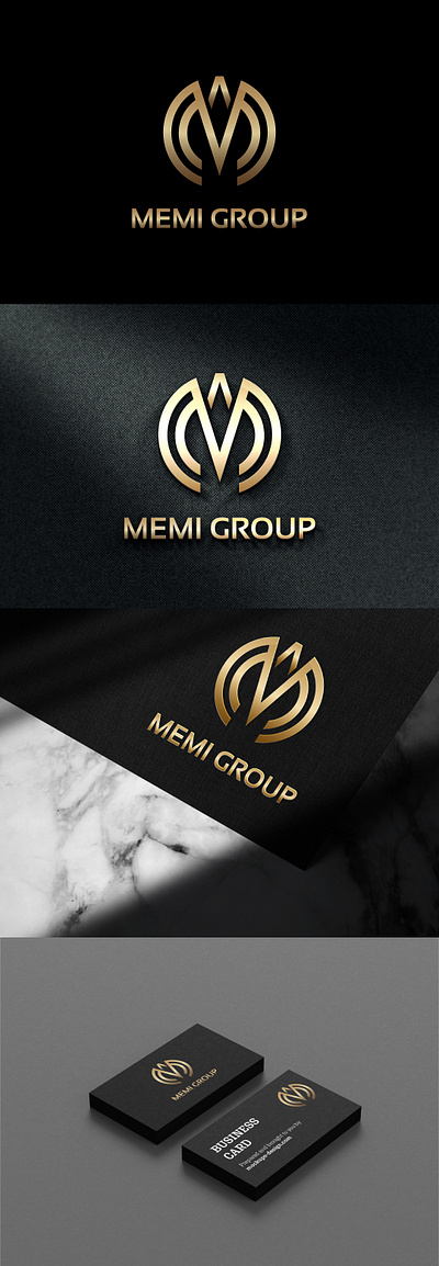 memi group logo abstract logo brand branding company logo design lettermark logo logodesign logotype wordmark