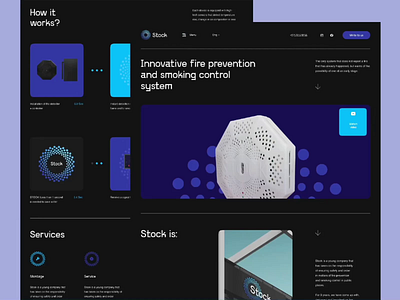 Stock - UX/UI design & Web development action animation blue branding design fire logo motion graphics product product design production project start up ui ukraine uxui video webdesign website