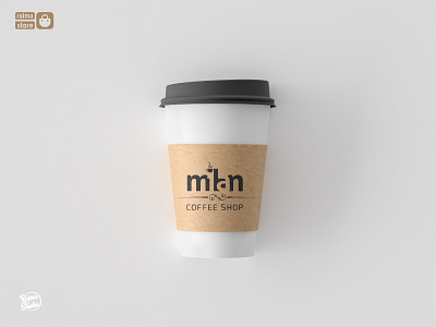 Milan art calligraphy coffee design flat graphic design identity design illustration logo minimal typography