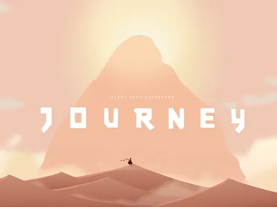 Jouney Illustration game art game design illustration illustrator journey
