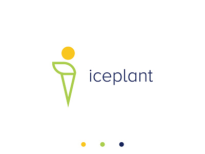Iceplant Logo Design | Food Logo abstract logo agency branding app icon app logo brand brand identity branding branding design flat logo food logo food logo design graphic design logo logo design logo ideas logo inspiration logomark minimal logo minimalist logo design modern logo