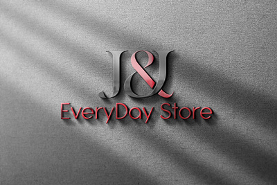 J & J EveryDay Store branding branding and identity buisnesslogo business business logo logo minimal minimalist monogram