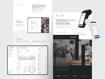 Zeller - business banking reimagined app mobile product design ui ux