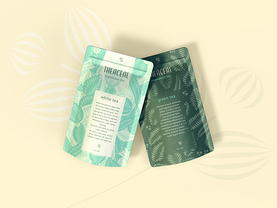 Tea packaging design and pattern design branding design illustration logo product design