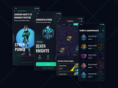 GamerRank: Esports Homepage and Dashboard by Koncepted on Dribbble