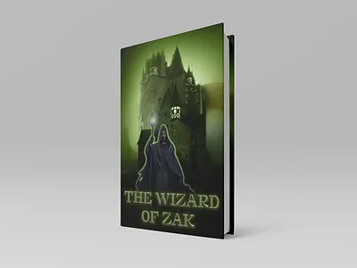 The Wizard of ZAK book book cover book cover art book cover design book cover designer book cover mockup design illustration photomanipulation typography