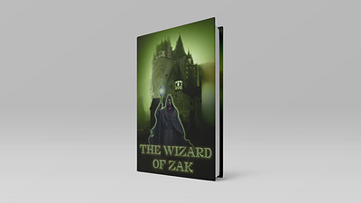 The Wizard of ZAK book book cover book cover art book cover design book cover designer book cover mockup design illustration photomanipulation typography