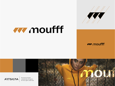 moufff art artsigma brand branding design icon logo logo design mark moufff symbol