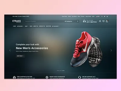 eTrans - eCommerce HTML Template bootstrap bootstrap5 ecommerce html5 sales shopping template