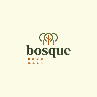 Bosque Natural Products bosque green grove health healthy logo natural natural food tree tree logo