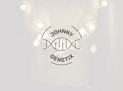 Johnny Genetix creative logo flat logodesign minimal minimalist modern unique logo