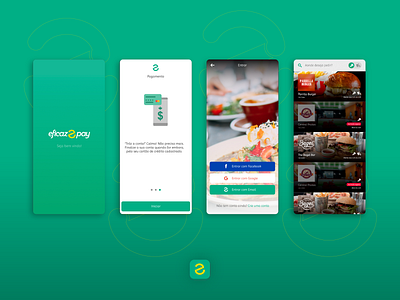 eficazPay - Restaurant Services app app branding design icon illustrator logo ui ux