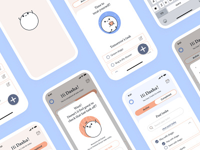 To Do App concept app app concept app design design flat illustration ios list minimal mobile app mobile ui product design task list todo todolist ui ux