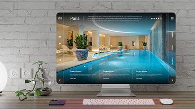 Travel website design for portfolio creative themeforest typography ui ui ux ui design user experience design user interface design ux website design