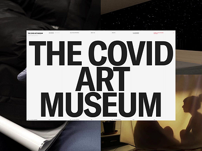 Covid Art Museum SOTD on Awwwards animation awwwards interface promo synchronized synchronized.studio typography ui ux web website zhenya zhenyary