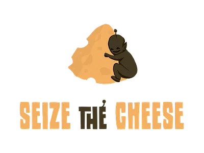 Seize the Cheese branding character cheese design icon logo tshirtdesign