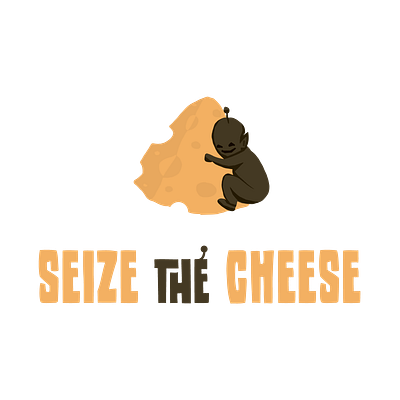 Seize the Cheese branding character cheese design icon logo tshirtdesign