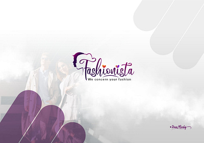 Fashionista Typography Logo brand identity branding design lettering logo logo design logodesign logotype typography typography logo