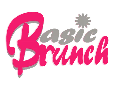 basic brunch branding design icon logo