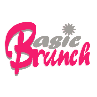 basic brunch branding design icon logo