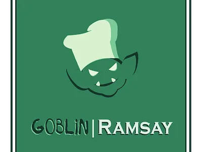 Goblin Ramsay branding character design icon logo