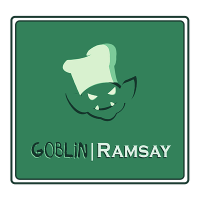 Goblin Ramsay branding character design icon logo