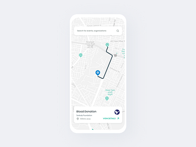 Daily UI - Location Tracker app app design behance dailyui dailyuichallenge design flat india location location pin location tracker maps mockup search typography ui ux