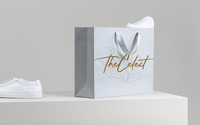 TheCelect boutique brand brand design brand identity branding branding design design designs logo logodesign luxury minimal stationery visual identity