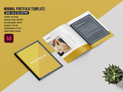 Portfolio Brochure Template album brochure clean design design portfolio designer graphic design layout minimal photography portfolio portfolio showcase work portfolio