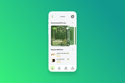 AKER Kits Mobile App app design