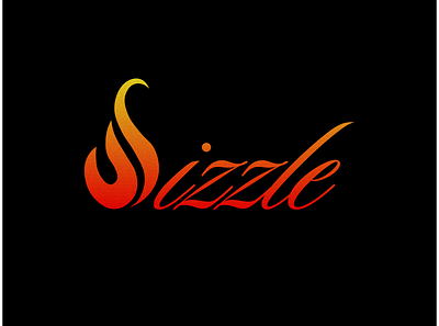 Flame Logo fire flame gradient graphic design logo reds sizzle yellows