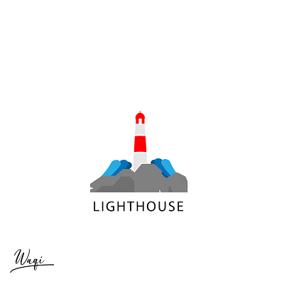 Lighthouse logo concept design illustration illustrator lighthouse logo logo logo design vector vectorart