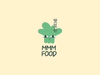 Logotype for cafe. MMM FOOD branding designerdianak illustration logo logo design logodesign logos logotype