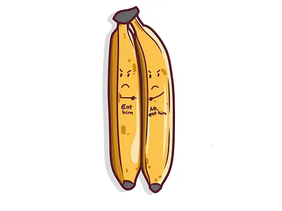 Bananaaa design illustration vector