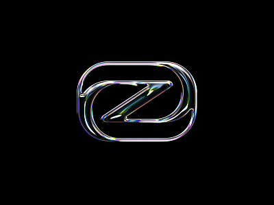 Z Lettermark brand branding chrome design futuristic icon identity lettermark logo logotype mark minimal monogram type typography unused z