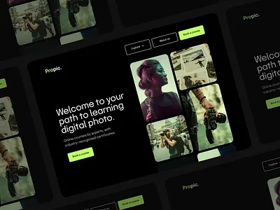 Landing Page • Daily UI 003 003 app dailyui figma product design productdesigner ui ui design uidesign uiux ux