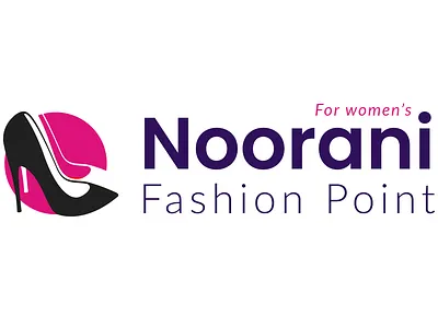 Noorani Fashion Point app branding design flat graphic design logo minimal typography vector website