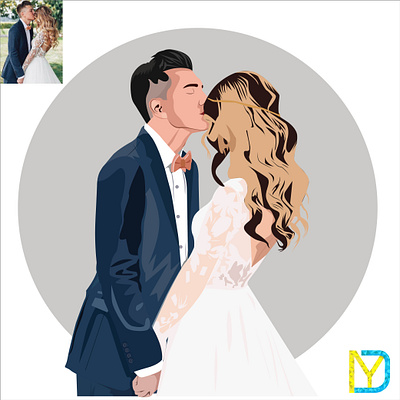 wedding vector design illustration tracing vector vector illustration vectorart wedding