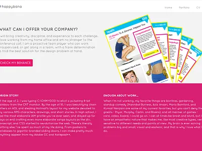 Portfolio in a day portfolio site quickie