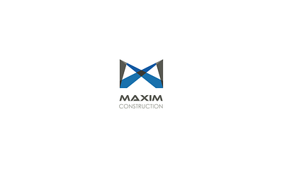 Maxim Construction ID identity identity design identity designer illustration logo ui