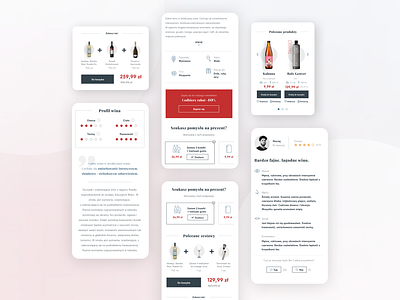 Alcohol store agency alcohol branding design ecommerce golden goldengrid grid shop store ui ux wine