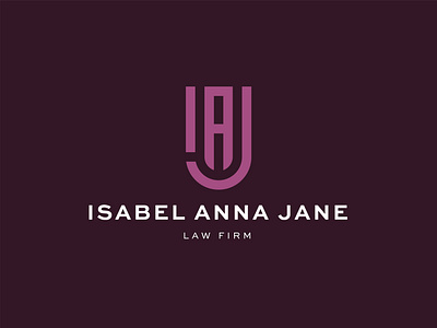 Isabel Anna Jane (IAJ) Logo Design brand branddesign branddesigns branding design designs graphicdesign graphicdesigns illustration law lawyer lawyer logo lettermark logo logodesign logodesigner logodesigns monogram vector